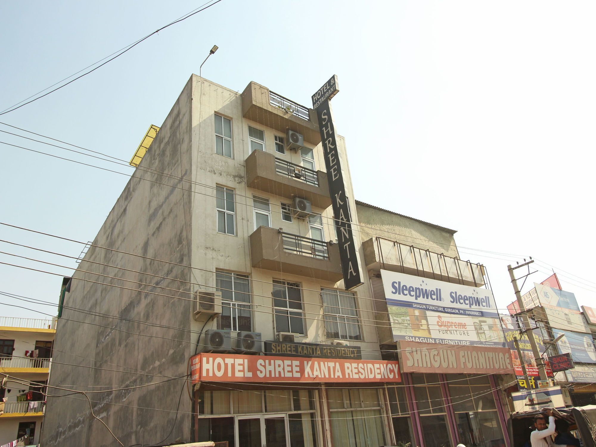 Oyo 576 Hotel Shree Kanta Residency Gurgaon Exteriör bild