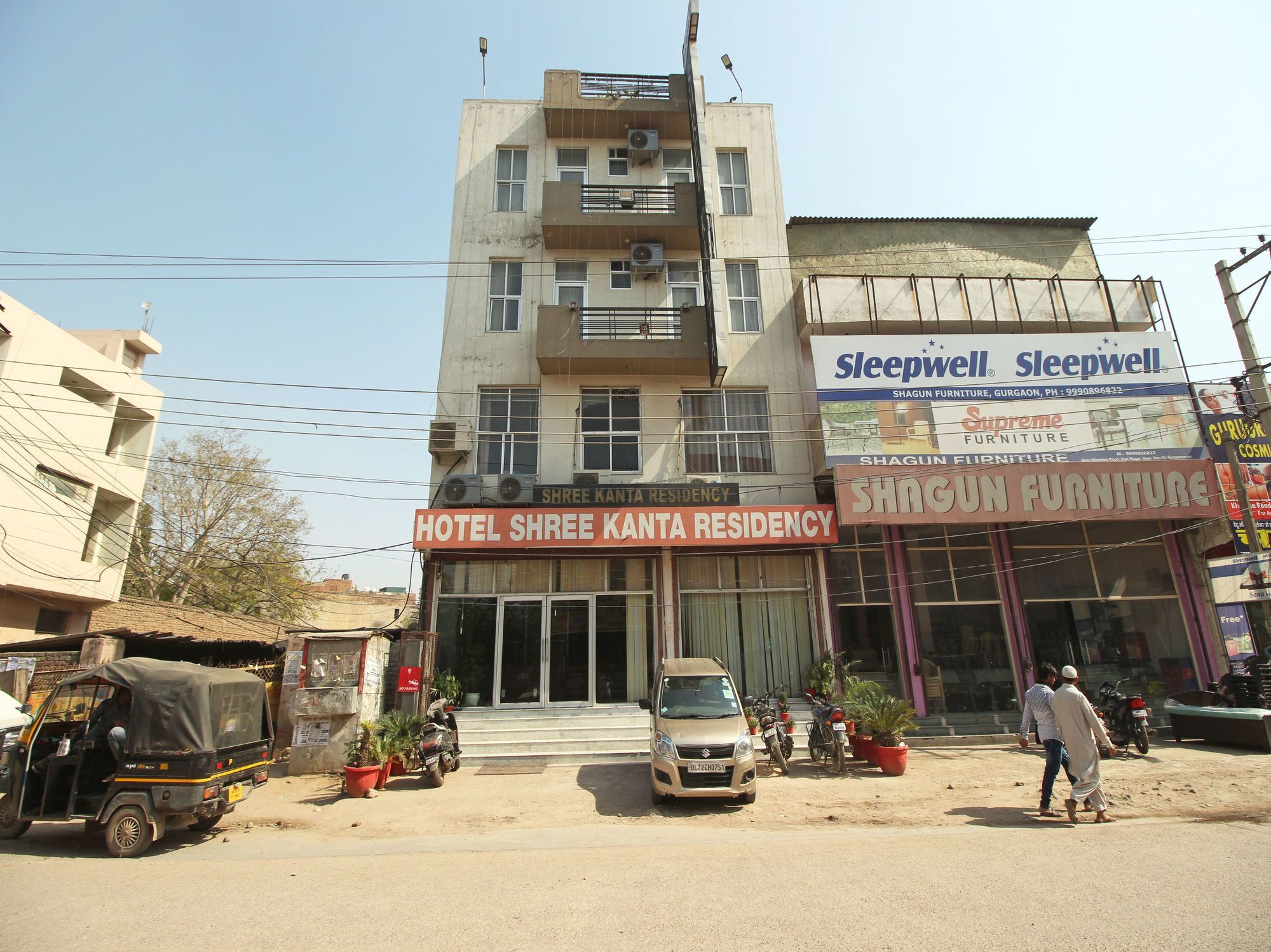Oyo 576 Hotel Shree Kanta Residency Gurgaon Exteriör bild